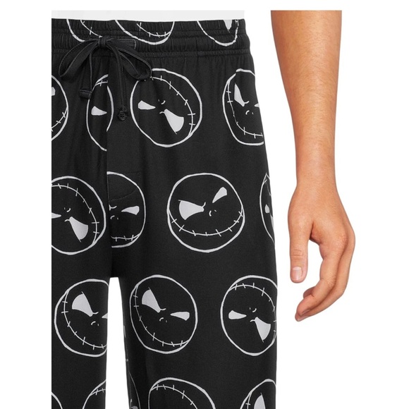 Nightmare Before Christmas, Jack Men's Graphic Sleep Pants, Size 2XL (44-46) - Picture 4 of 5